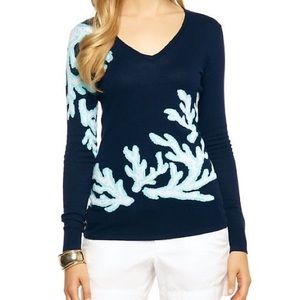Lily Pulitzer Ainsley Coral Sweater